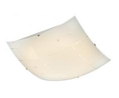 Briloner Leuchten 3636Â -Â 016Â A +, plafoniera, lampada a LED, lampada da soffitto, faretto LED, regolabile, in metallo, 22Â W, bianco, 40Â x 40Â x 11Â cm