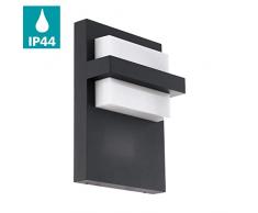 EGLO 98088 illuminazione da parete Adatto per uso esterno Antracite E27 10 W