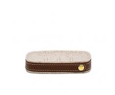 RIDDER Superior - Portasapone in poliresina, Colore: Beige 13,4 x 8,9 x 2,8 cm