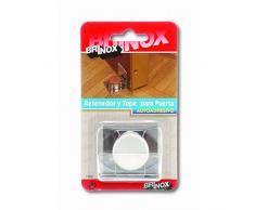 Brinox Fermo e fermaporta 4.5x4.5x4.8 cm Bianco