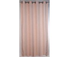 Linder Tenda â 8 Occhielli Fucile Rotondi, 72% Poliestere 28% Lino, ruggine 145X240