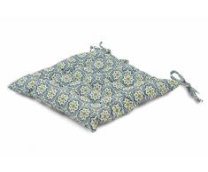 Galileo Casa 2420350 Cuscino Sedia, Poliestere, Multicolore