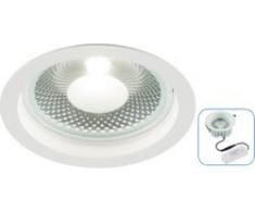 Knightsbridge - Faretto da incasso a LED COB, 230 V, 10 W, 4000 K