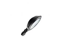 FILUX Lampione Lampada LED ECA, 5000Â K, 40Â W, Nero, 480Â x 185Â mm