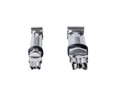 silikomart Wonder Crimper - Pinza per Decorazione di Torte, Design Irregolare, in Acciaio Inox Farfalla