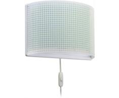 Dalber - Lampada da parete E-27, Verde, Multicolore, 31 x 14.5 x 22.5