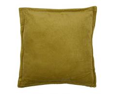 Thedecofactory Cuscino 40Â x 40Â cm Arthur, Velluto di Cotone, Schiuma, 40Â x 40Â x 3Â cm
