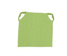 Soleil docre - Cuscino per Sedia, in Poliestere, 40 x 40 cm, Colore: Verde