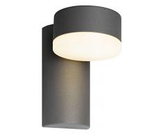 CMD - Lampada da parete per esterni, colore: Antracite