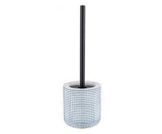 Wenko Porta scopino per WC Nole, Ceramica, Multicolore, 11.5 x 39.5 x 11.5 cm