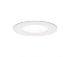 Paulmann 93653 Led Nova Faretto da Incasso Rotondo 3 x 5.5 W Lampada da Incasso Bianco Ip44 Faretto da Incasso da Soffitto, In Alluminio, 5.5 W, Opaco