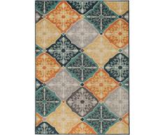 benuta Tappeto Summer Multicolore, 133 x 190 cm, Tappeto Moderno per Salotto e Camera da Letto