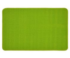 Deco-Mat 300059 Antiscivolo e Lavabile, Ideale per Il Bagno o la Cucina, 50 x 80 cm, Verde Brillante