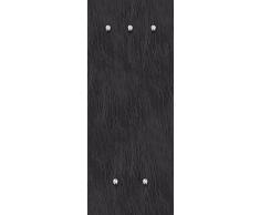 Eurographics ardesia guardaroba da parete guardaroba, Nero, 50 x 125 cm