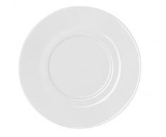 DegrenneÂ âÂ Newport Set 6Â Piattini Pranzo 19Â cm, PorcellanaÂ âÂ Bianco