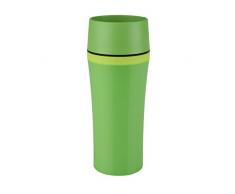 Emsa 514177 Travel Mug Fun Bicchiere Termico con Chiusura Quick Press, Verde Scuro/Verde