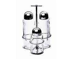 MEPRA Oliere Oliera a 3 Pezzi, Minima, Acciaio Inossidabile 18/10