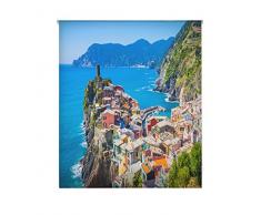 Blindecor Roller Digital - Tenda a Rullo Semitrasparente, Stampa Digitale 130 x 180 cm