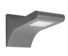 panlux pn42300001Â Olbia N Applique a parete a LED, alluminio, Metallo, 5Â W, Grigio