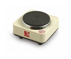 Kooper Easy Fornello Elettrico, Acciaio, Giallo, 8 cm