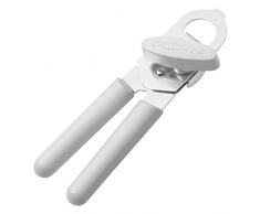 Pedrini Gadget Apriscatole Farfalla con Levacapsule, Acciaio Inossidabile, Bianco, 24.5x8x5 cm