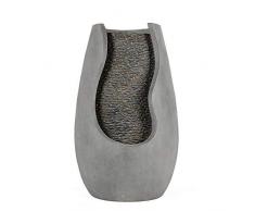 ZenLight SCFR19-C2 Fontana, Poliresina, Grigio, 32 x 60 cm