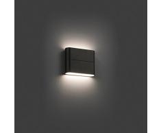 Faro 70645 - ADAY-1 LED Lampada da parete grigio scuro