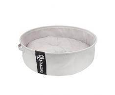 District 70 4627 Lounge - Cuccia per Cani e Gatti, Taglia M (55 x 55 x 15 cm), Merengue, M