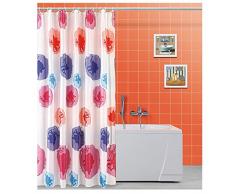 FERIDRAS 187008 Tenda Doccia, Poliestere, Multicolore, 5x180x200 cm