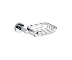Porta Sapone da Parete nie wieder bohren EK123 ekkro 11 x 13,1 x 5,1 cm Include Sistema di Fissaggio Porta Sapone da Parete nie wieder bohren EK123 ekkro 11 x 13,1 x 5,1 cm Include Sistema di Fissaggio