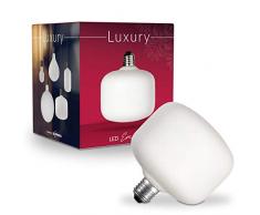 Suprema Lampada LED Decorativa dimmerabile Ceramica Bianca 8 W, Luce Naturale 4000K