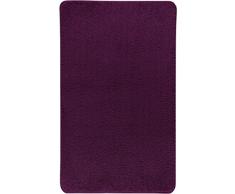 Axentia Tappetino da bagno per bagno, Modern & grande in microfibra bagno di tappeto antiscivolo per bagno doccia, lavandino e vasca da bagno, Tessuto, Viola, 100 x 60 x 1.5 cm