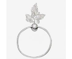 Better & Best - Porta Asciugamani da Bagno Decorativi, Modello: 0226442, in Metallo, Bianco, Unico