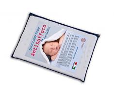 V.I.P. Very Important Pillow Cuscino Baby Lettino Memory Foam, Antisoffoco, Gua, 40 x 60