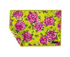 Ragged Rose 35 x 50 Cotone Mattie, Tovaglietta Americana Verde Aspro