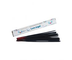 Stamford - Bastoncini di incenso Love Angel, confezione da 20 pezzi, colore: Nero