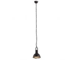 ARGON Rustkaler - Lampada a sospensione a 1 luce, in acciaio laccato, colore: Marrone
