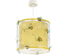 Dalber Bee Happy lampada per bambini, Multicolore, plastica