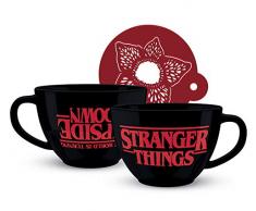 Stranger Things SCMG25777 - Tazza con cappuccino, 630 ml