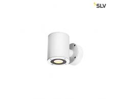 SLV SITRA Up/Down WL - Lampada LED da parete per esterni, IP44, 3000 K, 17 W, in alluminio, colore: Bianco
