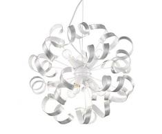 IDEAL LUX VORTEX SP6 - Lampada a sospensione, Argento