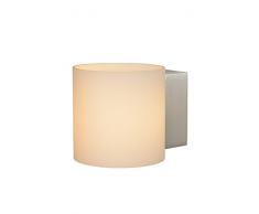 Lucide Jelte Specchio da bagno del LED 1Â X 4Â W 3000Â K IP44Â cromo opaco, Vetro, integrato, 4Â W, Cromo Satinato, 12Â x 15Â x 12Â cm