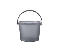 Orthex Secchio da Sauna, Grigio Trasparente, 31.3Â x 31.2Â x 22Â cm