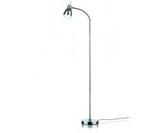 TV Unser Original easy Maxx supporto lampada simula la luce del giorno, 5 W, argento 06470