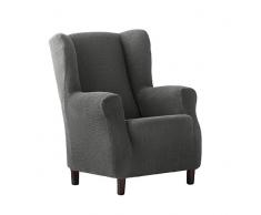 Eysa F817066 Cora Copripoltrona Bielastico, Poliestere-Cotone, Grigio, 36x27x9 cm