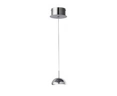 Honsel Lampadario a Sospensione 4.6 W, Chrom/Silberfarbig, 10 x 10 x 0.01 cm