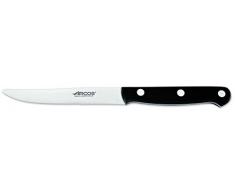 Arcos Coltelleria da Tavola - Coltello Bistecca Coltello Tavola - Lama Acciaio Inossidabile Nitrum 120 mm - Manico Polioxymetilene (Pom) Colore Nero