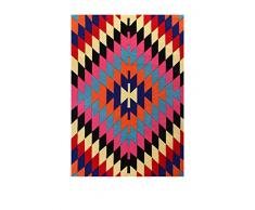 Lo+DeModa Kilim Tappeto, Acrilico, Multicolore, 20x160x7.8 cm