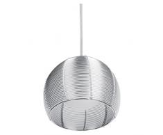 Lampadario a sospensione alogeno in alluminio Atlanta, 1 luce, per tavolo da pranzo