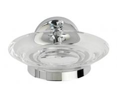 Wenko 23419100 Power-Loc Portasapone Arcole, (ABS), 13 x 5,8 x 14 cm, Cromato
